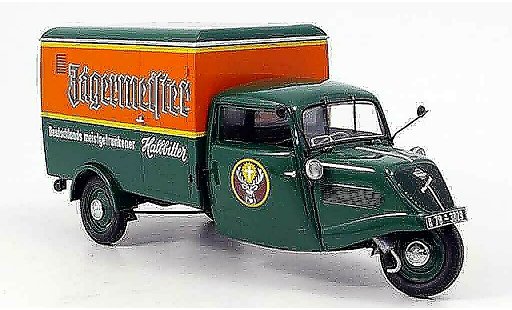 Tempo Hanseat Kasten 1/18 Minichamps furgoneta jagermeister linkslenker (lhd) 1952 coche miniatura