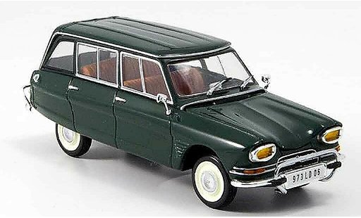 Citroen Ami 6 Break 1/43 Minichamps verde 1967 coche miniatura