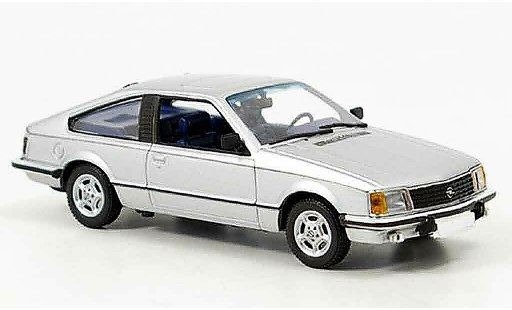 Opel Monza Base 1/43 Minichamps gris metallisee 1980 coche miniatura