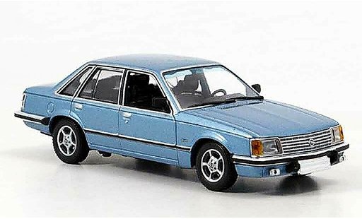 Opel Senator A1 1/43 Minichamps azul 1980 coche miniatura