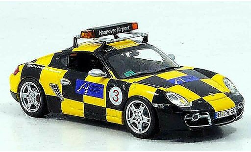 Porsche 718 S 1/43 Minichamps Follow Me Hannover Airport coche miniatura