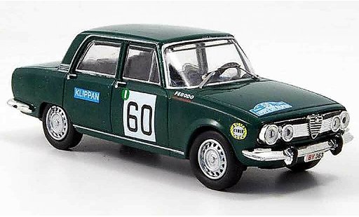 Alfa Romeo 1750 gtv 1/43 M4 no.60 bianchi jacquemin rallye alpen 1968 coche miniatura