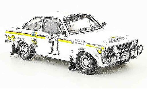 Ford Escort Berlina 1/43 Trofeu Clark Rally Marokko 1976 coche miniatura