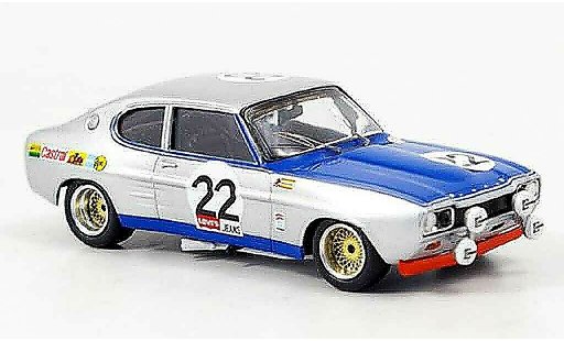 Ford Capri RS 2600 1/43 Trofeu Glemser ganador Spa 1971 coche miniatura