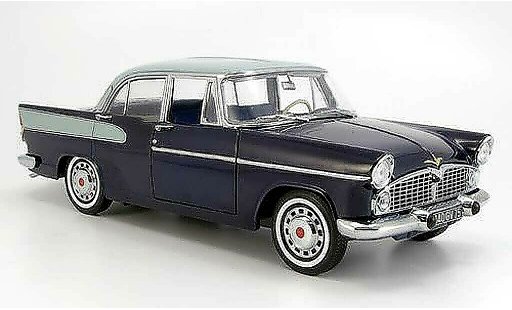 Simca Beaulieu Base 1/18 Norev azul/gris 1958 coche miniatura