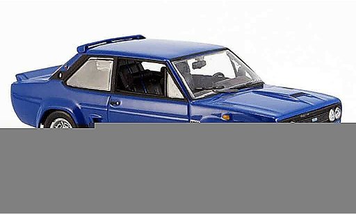 Fiat 131 Abarth 1/43 Norev azul 1976 coche miniatura