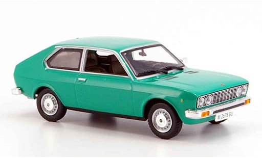 Seat 128 Base 1/43 Norev verde 1976 coche miniatura