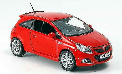 Opel Corsa OPC/VXR 1/43 Norev VXR rojo 2007 coche miniatura