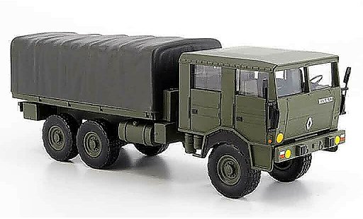 Renault TRM Base 1/43 Norev 10000 bache verde otan 1984 coche miniatura