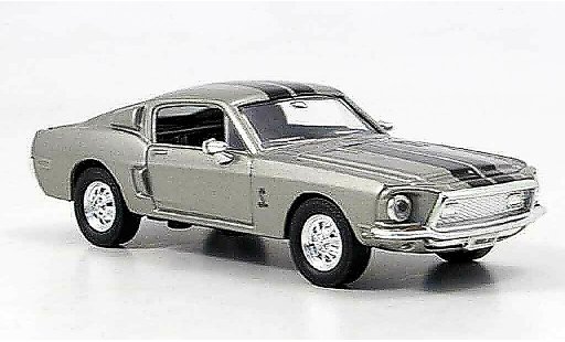 Shelby GT 500 Base 1/43 Yat Ming KR gris negro coche miniatura