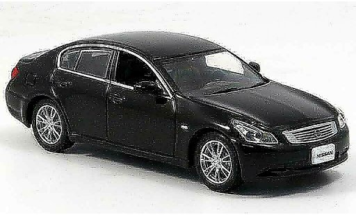 Nissan Skyline 350 GT 1/43 J Collection negro 2006 coche miniatura