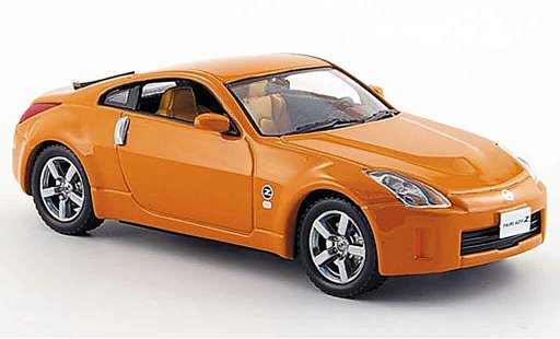 Nissan 350Z Base 1/43 J Collection naranja Facelift 2007 coche miniatura