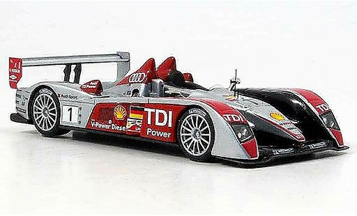 Audi R10 course 1/43 Look Smart ganador Le Mans coche miniatura