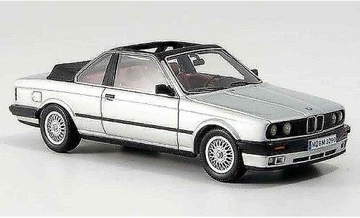 Bmw 318 baur 1/43 Neo E30 i (E30) Descapotable gris metallisee 1986 coche miniatura