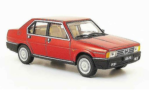 Alfa Romeo 90 berlina 1/43 Pego berline rojo 1984 coche miniatura