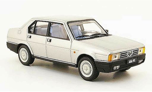 Alfa Romeo 90 berlina 1/43 Pego berline gris metallisee 1984 coche miniatura