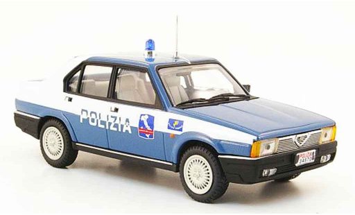 Alfa Romeo 90 polizia 1/43 Pego berline autostrada police 1984 coche miniatura