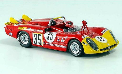 Alfa Romeo 33.3 spyder 1/43 M4 1970 No.35 Stommelen/Galli 24h Le Mans coche miniatura