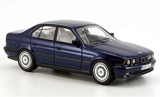Bmw M5 berline 1/43 Neo E34 azul 1994 coche miniatura