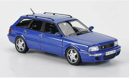 Audi RS2 avant 1/43 Neo azul coche miniatura