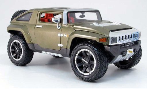 Hummer HX Concept 1/18 Maisto vert 2008 coche miniatura