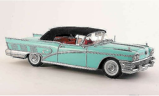 Buick Limited Coupe 1/18 Sun Star verde 1958 coche miniatura