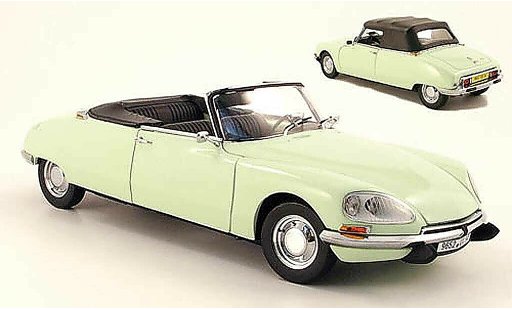 Citroen DS 21 1/18 Sun Star cabriolet verde 1962 coche miniatura
