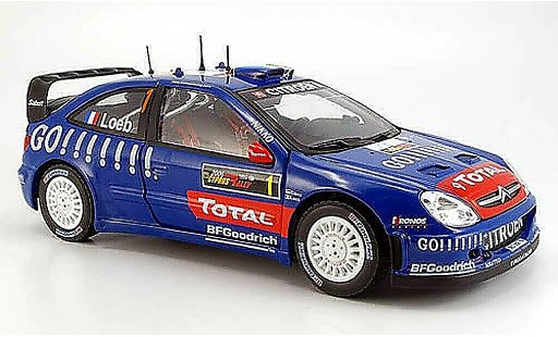 Citroen Xsara WRC 2006 1/18 Sun Star no.1 total chypre rallye coche miniatura