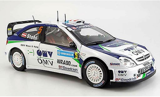 Citroen Xsara WRC 2007 1/18 Sun Star no. 5 rallye suisse coche miniatura