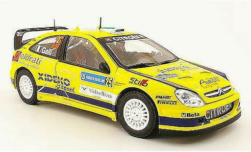 Citroen Xsara WRC 2007 1/18 Sun Star no.25 xideko rallye suisse coche miniatura