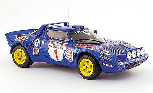 Lancia Stratos HF 1/18 Sun Star no.1 darniche mahe rallye elba 1977 coche miniatura