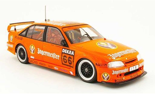 Opel Omega DTM 1/18 Minichamps 3000 24v no. 66 jagermeister 1991 coche miniatura