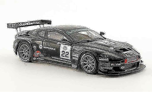 Aston Martin DBRS9 gt3 1/43 Minichamps alexander needell fia race spa 2006 coche miniatura