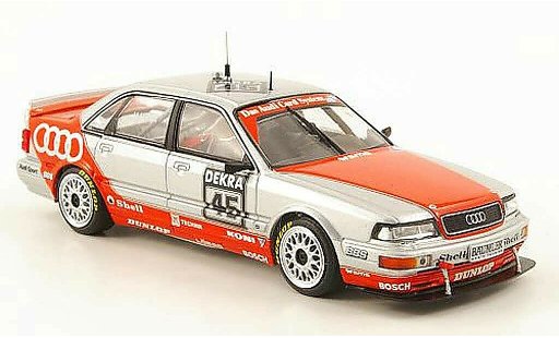 Audi V8 dtm 1/43 Minichamps No.45 H.Haupt Team SMS 1992 coche miniatura