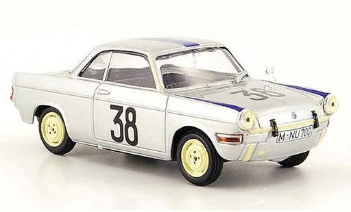 Bmw 700 Sport 1/43 Minichamps No.38 H.pieza Flugplatz Innsbruck 1960 coche miniatura