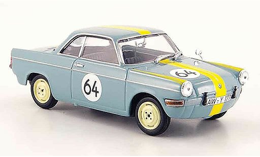 Bmw 700 Sport 1/43 Minichamps No.64 Martini 12H Nurburgring 1961 coche miniatura