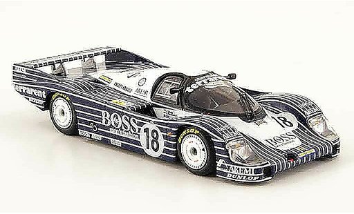 Porsche 956 1983 1/43 Minichamps L No.18 Boss Obermaier Racing 24h Le Mans coche miniatura