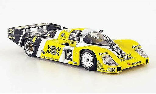 Porsche 956 1983 1/43 Minichamps L No.12 New Man Joest Racing 24H Le Mans coche miniatura