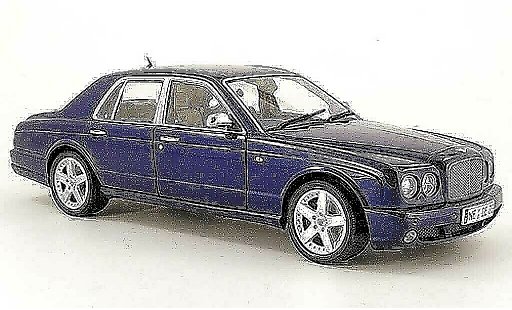 Bentley Arnage T 1/18 Minichamps azul 2004 coche miniatura