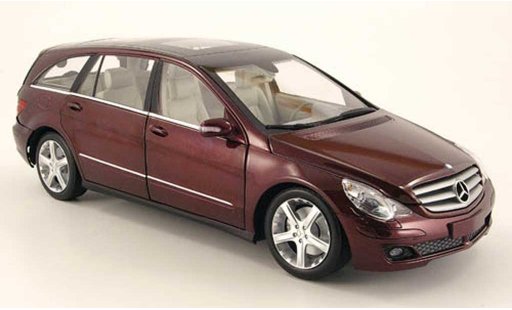 Mercedes Classe R Base 1/18 Minichamps rojo 2005 coche miniatura