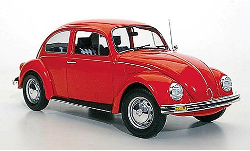 Volkswagen Kafer Base 1/18 Minichamps 1200 rojo 1983 coche miniatura