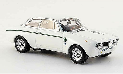 Alfa Romeo Giulia gt junior 1300 1/43 Minichamps GTA blanco 1970 coche miniatura