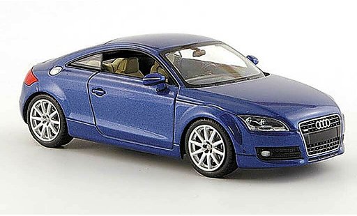 Audi TT coupe 1/43 Minichamps azul-met. 2006 coche miniatura