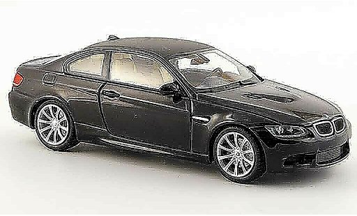 Bmw M3 coupe 1/43 Minichamps E92 negro 2008 coche miniatura