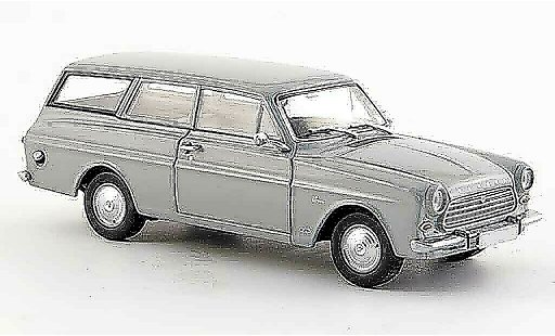 Ford Taunus Berline 1/43 Minichamps 12 M (P 4) Turnier gris coche miniatura