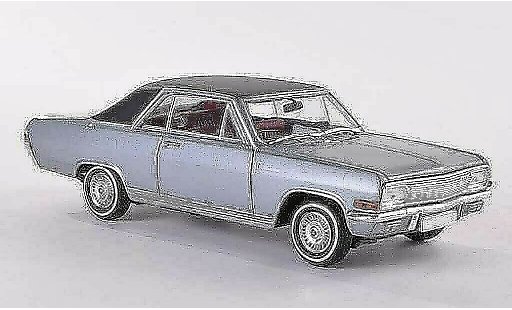 Opel Diplomat A Coupe 1/43 Minichamps A V8 gris/negro 1965 coche miniatura