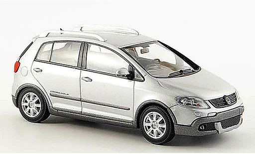 Volkswagen Golf Base 1/43 Minichamps cross gris metallisee 2006 coche miniatura