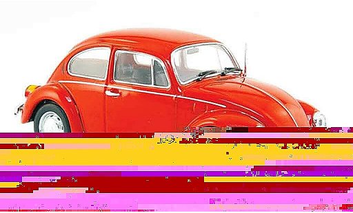 Volkswagen Coccinelle Base 1/43 Minichamps 1200 rojo 1983 coche miniatura