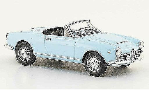 Alfa Romeo Giulietta spider 1/43 Minichamps azul 1962 coche miniatura