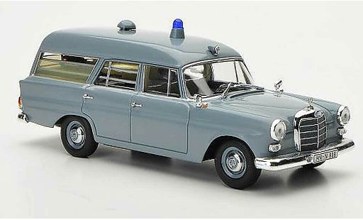 Mercedes 190 Base 1/43 Minichamps Krankentransportwagen Deutsches rotes Kreuz 1961 coche miniatura